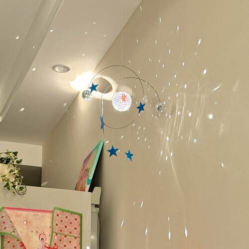 颜值奢高创意复古吊坠轻吊饰星空玄关装饰品客厅平衡