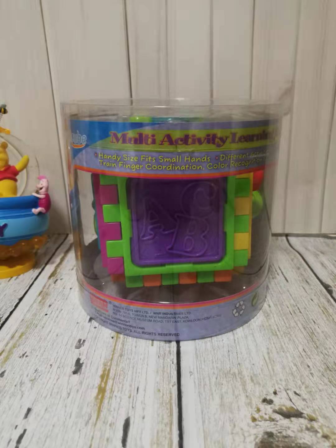 出口品质儿童婴儿玩具六面体益智6个月以上宝宝早教幼儿0-1