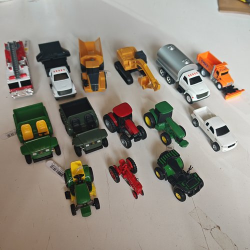 外贸出口美国约翰迪尔拖拉机模型玩具儿童玩具车模型玩具车模型