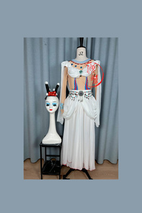 古典舞捣药仙原版敦煌女子独舞舞台艺考定制舞蹈服装定制