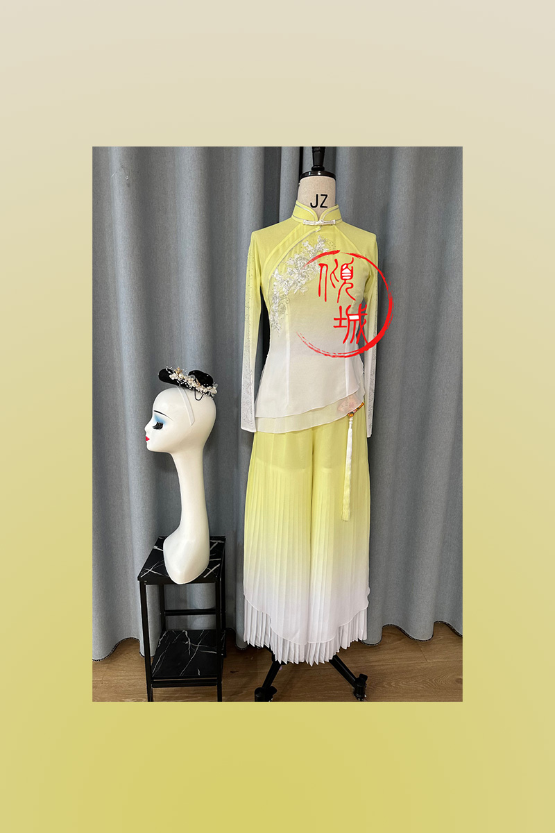 桃李杯古典舞演出服定制服装