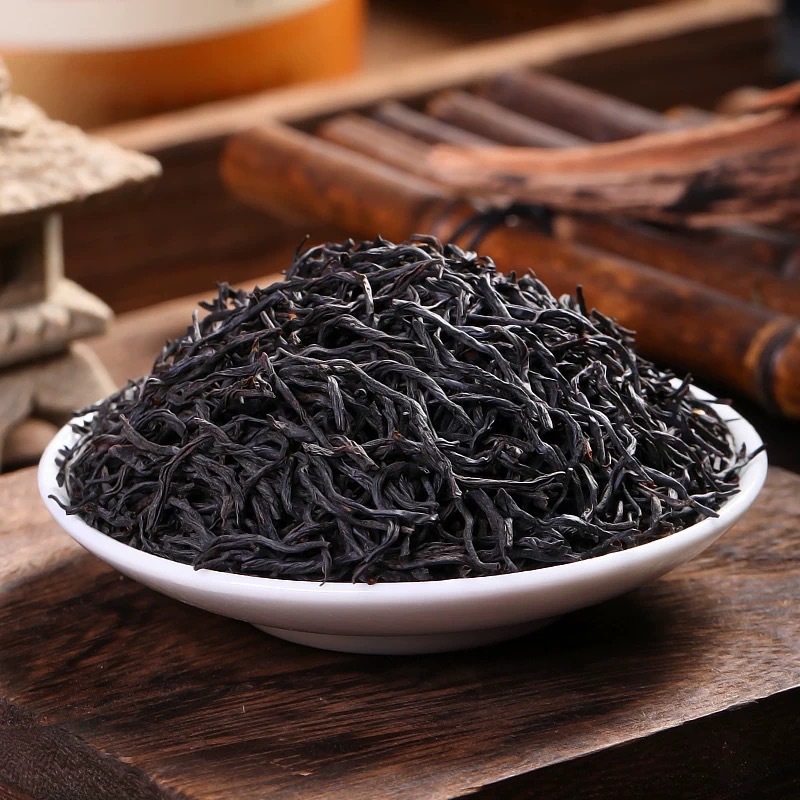 德国工艺正山小种浓香型特级自己喝 新茶武夷山红茶 500g礼罐装