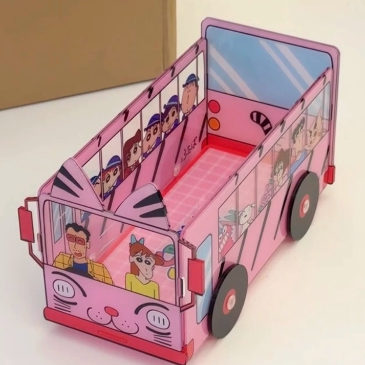 可爱蜡笔小新亚克力收纳盒