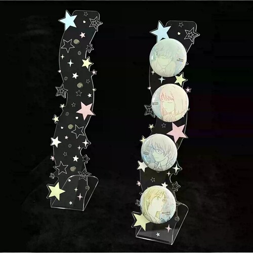 亚克力磁吸星星立牌展示架二次元