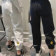笑脸卫裤 休闲小脚运动裤 时尚 宽松显瘦哈伦裤 女春秋冬韩版 欧货时尚