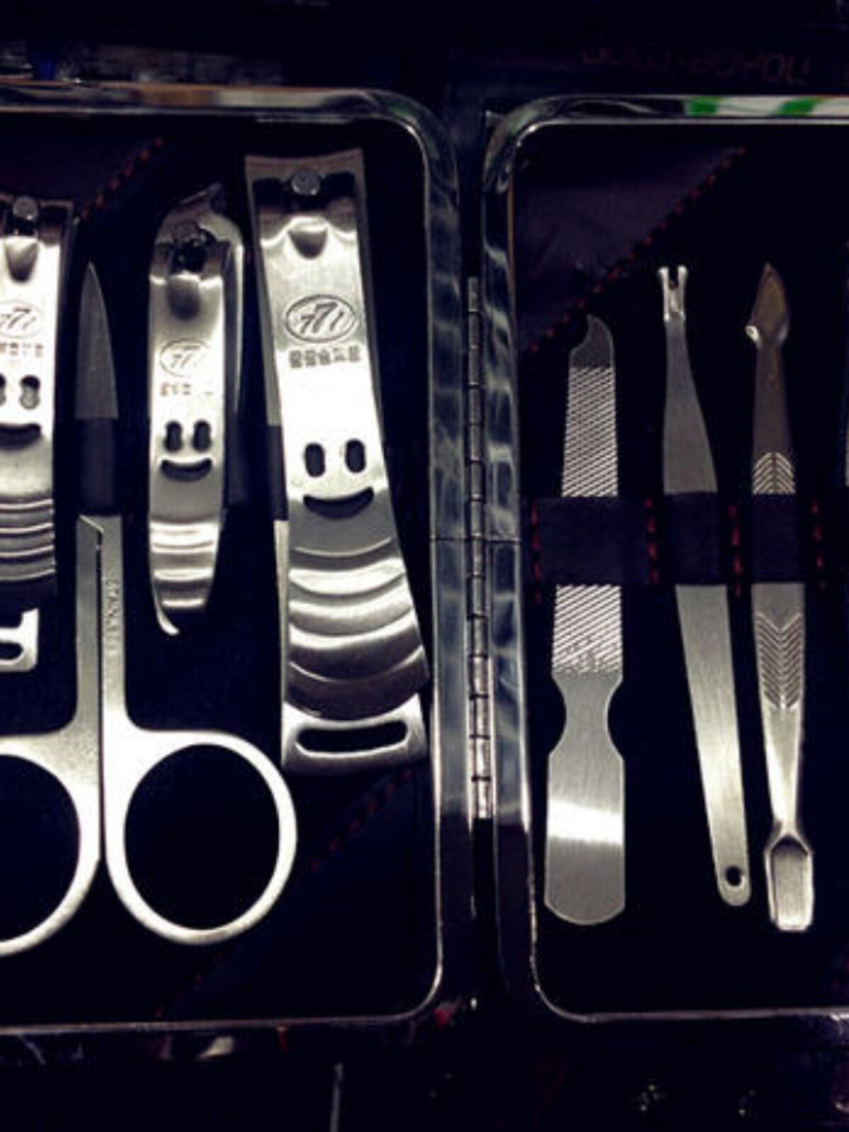 손톱깎이 선물 손톱 가위 손톱깎이 9종 세트 무료 배송 매니큐어 도구 스테인레스 스틸 매니큐어 세트