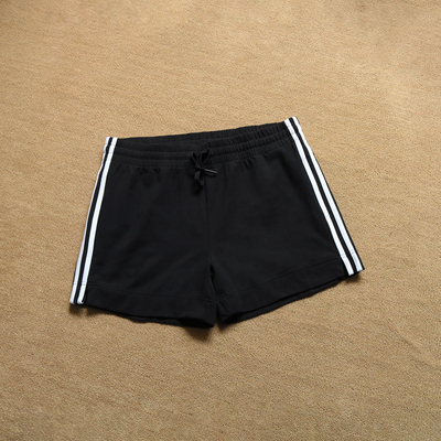 新款针织棉三条杠女短裤GM5523