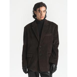 复古水洗做旧廓型灯芯绒西装 BLAZER 外套 CORDUROY PURE2