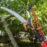 Инструменты для садоводства, ветви, ножницы для сада фруктовых деревьев, высокие ветви, ветви, ветви, ветви, ветви, ветви и ножницы