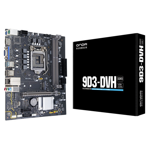 昂达9D4-DVH台式电脑主板1151针ddr4双通道6789代CPUddr3昂达9D3
