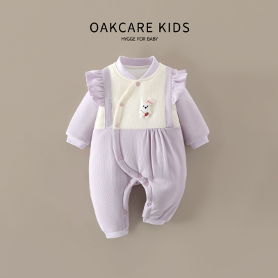 秋冬2025新款可爱公主连体衣夹棉