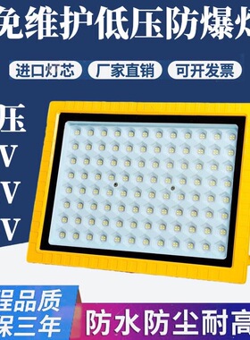 led防爆灯低压12v24v36v加油站仓库车间化工厂煤矿工业防水照明灯