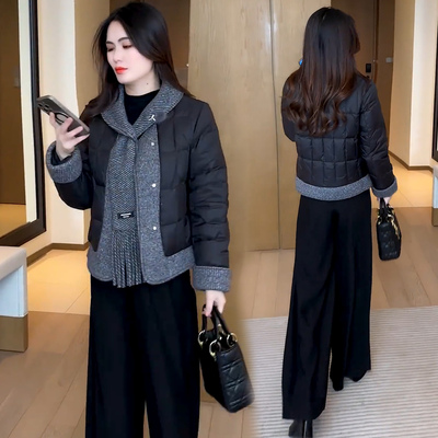 巨好看的冬装保暖棉衣外套女