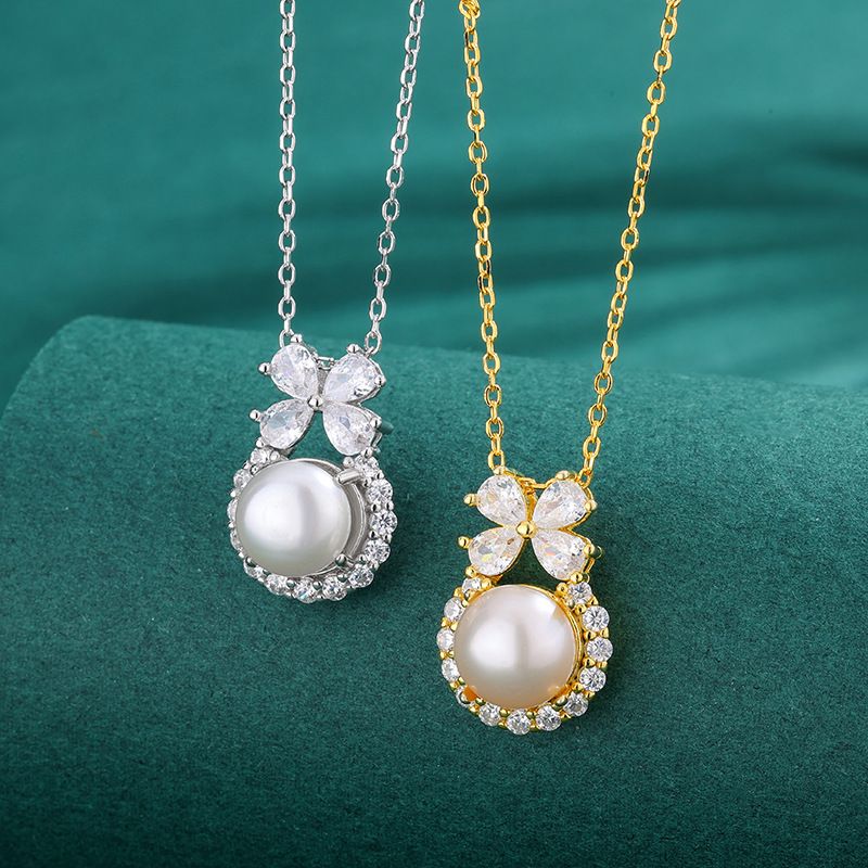 S999纯银在逃公主项链轻奢高级感银淡水珍珠气质首饰送女友礼物