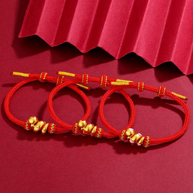 S999纯银卷卷蛇手链女2025年新款本命年手绳生肖蛇年转运手绳礼物