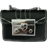 Сумка через плечо, универсальная серебряная сумка на одно плечо, маленькая цепь, кошелек