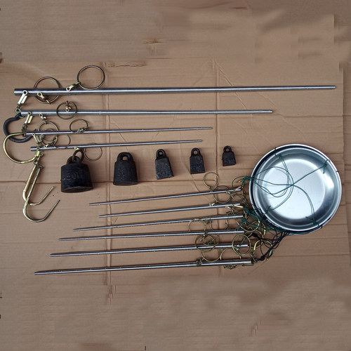 贵州手工老式秤砣公斤铝杆实心