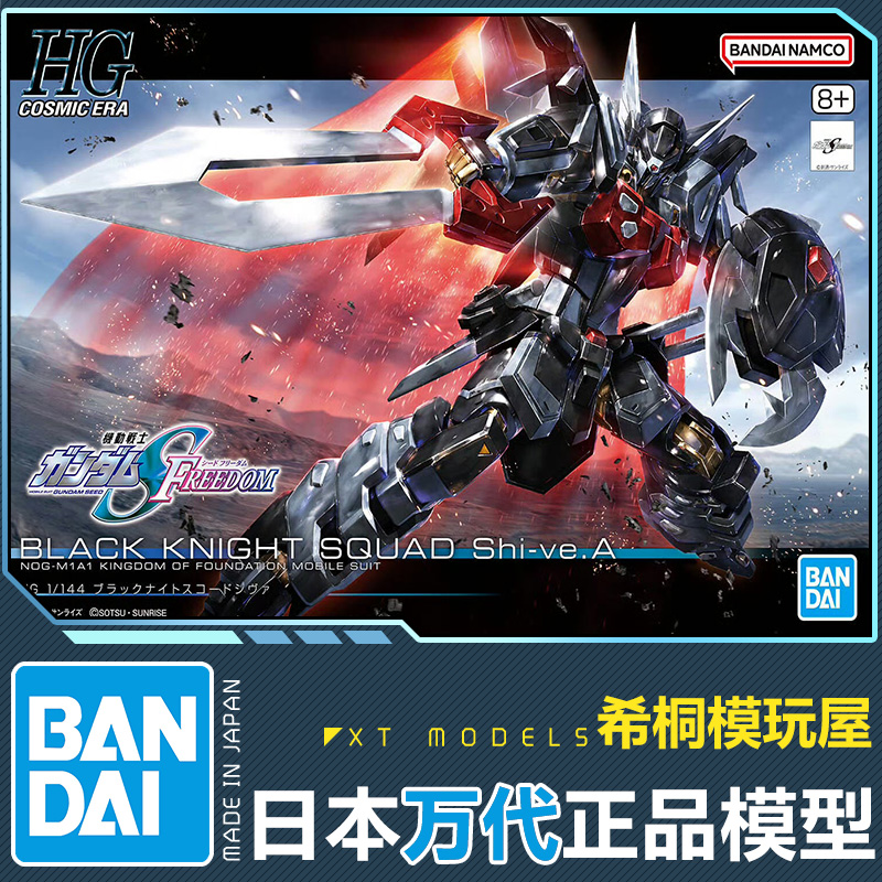 万代HGCE黑骑士小队毁灭拼装模型