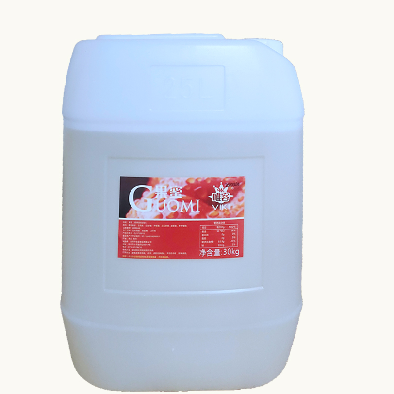 唯客果蜜大桶装30kg好迈果蜜柠檬水专用浓浆奶茶店同款浓缩柠檬茶