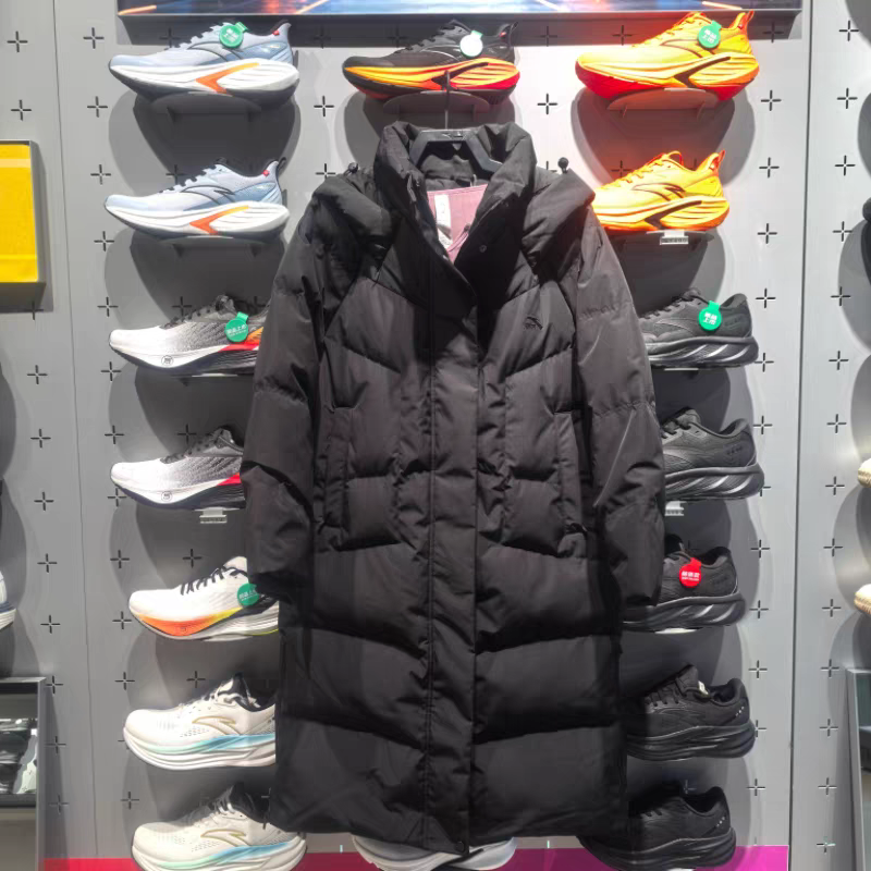 安踏六度芯羽绒服女2025冬新款中长款连帽棉服保暖外套 162618902,运动服/休闲服装,运动羽绒服,淘宝优惠券,粉丝福利购,淘宝优惠卷