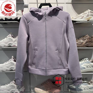 安踏运动外套女2026春新款 针织运动连帽外套休闲上衣162617710S