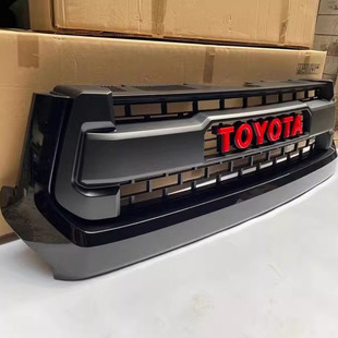 适用于坦途前脸中网格栅改装14-21款机盖LED小黄灯机盖风口装饰盖