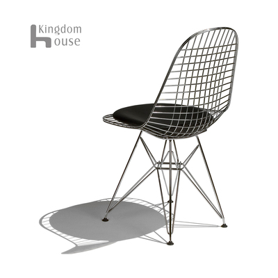 现代餐椅北欧Eames Eiffel Wire Chair设计师餐厅网椅
