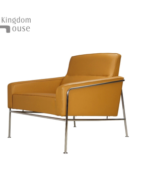 3300 Arne Jacobsen leather armchair北欧设计师皮艺单人沙发椅