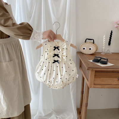 婴儿夏装新生儿衣服女宝宝连体衣满月哈衣夏季薄款包屁衣纯棉a类