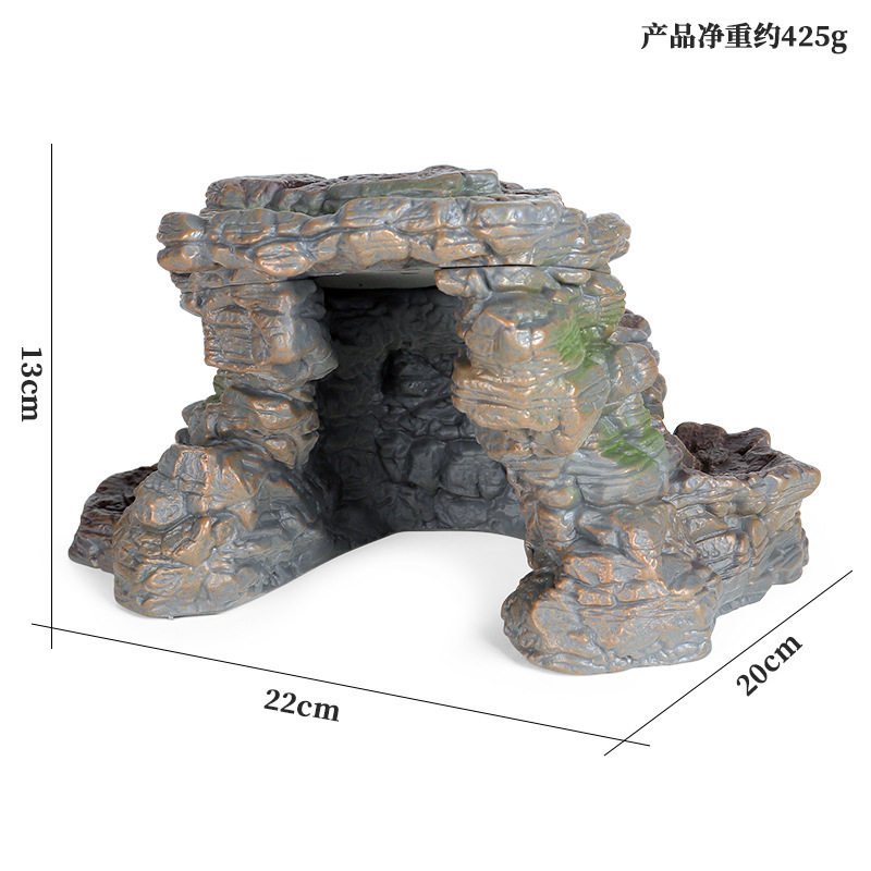 仿真假山鱼缸造景装饰盆景沙盘场图片
