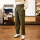 男直筒宽松长裤 红风 OG107工装 裤 复古高腰阔腿甲板裤 英军二战军裤