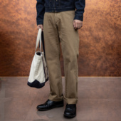 美式 纯棉修身 复古工装 红风 裤 休闲裤 直筒军绿色chino长裤 复刻RL