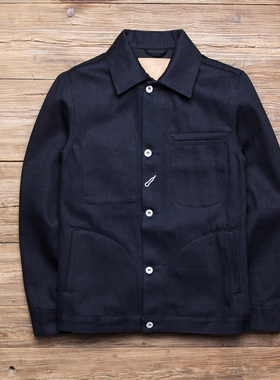 红风REDWIND复刻RGT双染夹克 修身版型落色犀利 赤耳丹宁牛仔外套