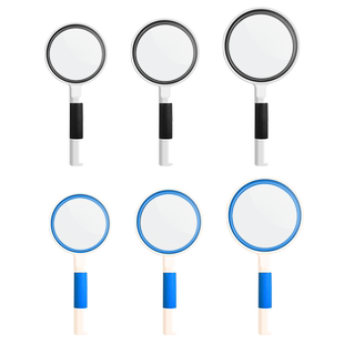 儿童放大镜高清高倍小学生幼儿园放大镜20倍维修学生用手持植物昆虫观察科学实验专用防摔老人阅读1000倍正品