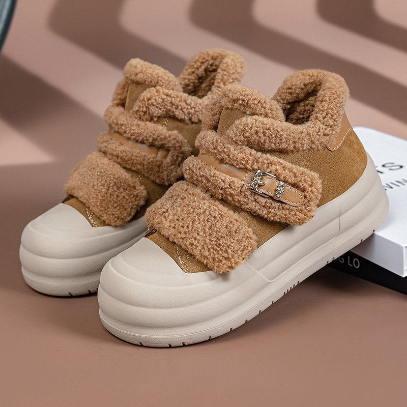 大码女鞋高帮棉鞋41-43