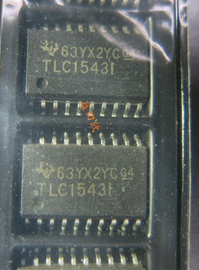 正品 TLC1543IDW TLC1543CDW TLC1543I TLC1543   模数转换器