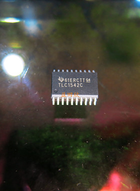 正品 TLC1542C TLC1542CDWG4 TLC1542C SOP20 模数转换器 直拍