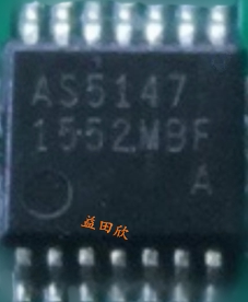 正品 AS5147  AS5147-HTSM TSSOP14 磁编码器芯片 现货直拍AS5147