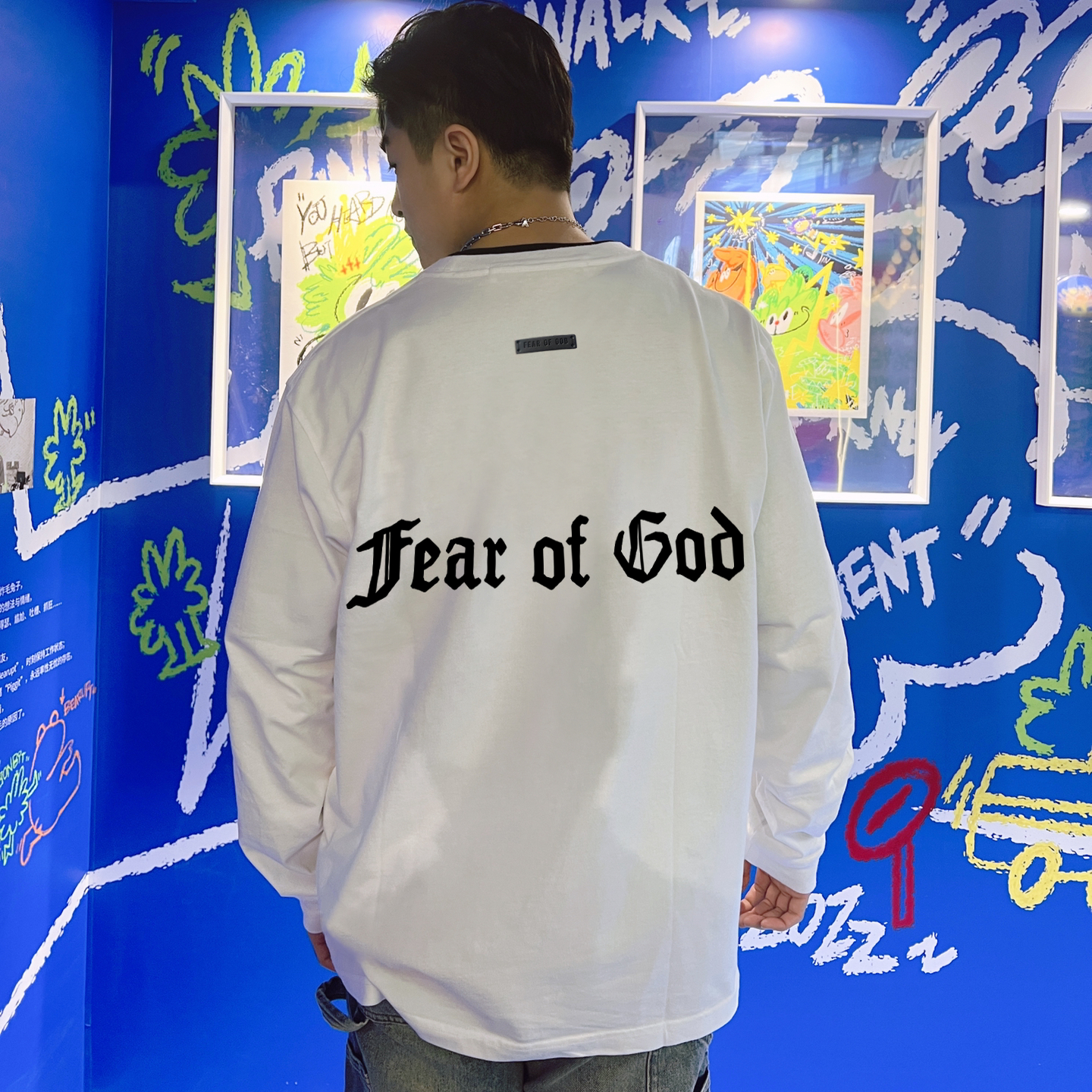 ESSENTIALS长袖T恤男女美式FOG