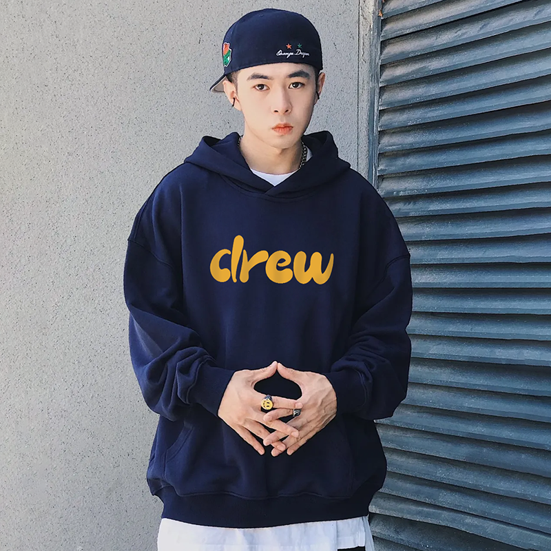 经典Drew美式潮牌连帽卫衣