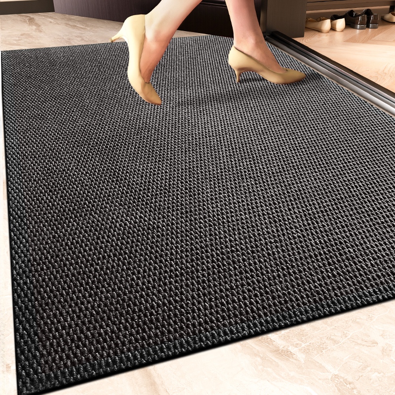黑色进门地垫玄关门口耐脏地毯