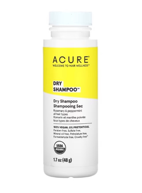 ACURE,干性洗发水迷迭香薄荷味1.7 盎司58克适用于所有发质