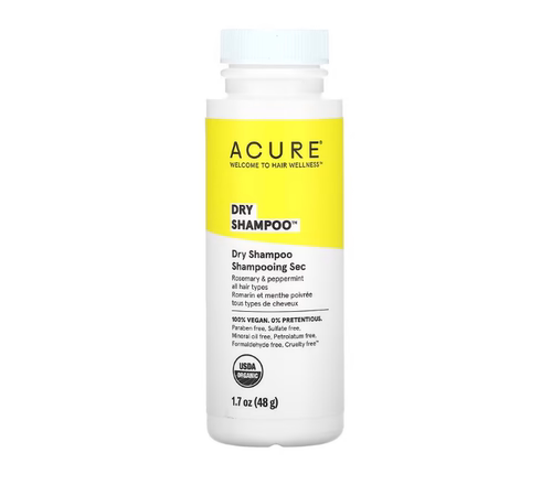 ACURE,干性洗发水迷迭香薄荷味1.7 盎司58克适用于所有发质