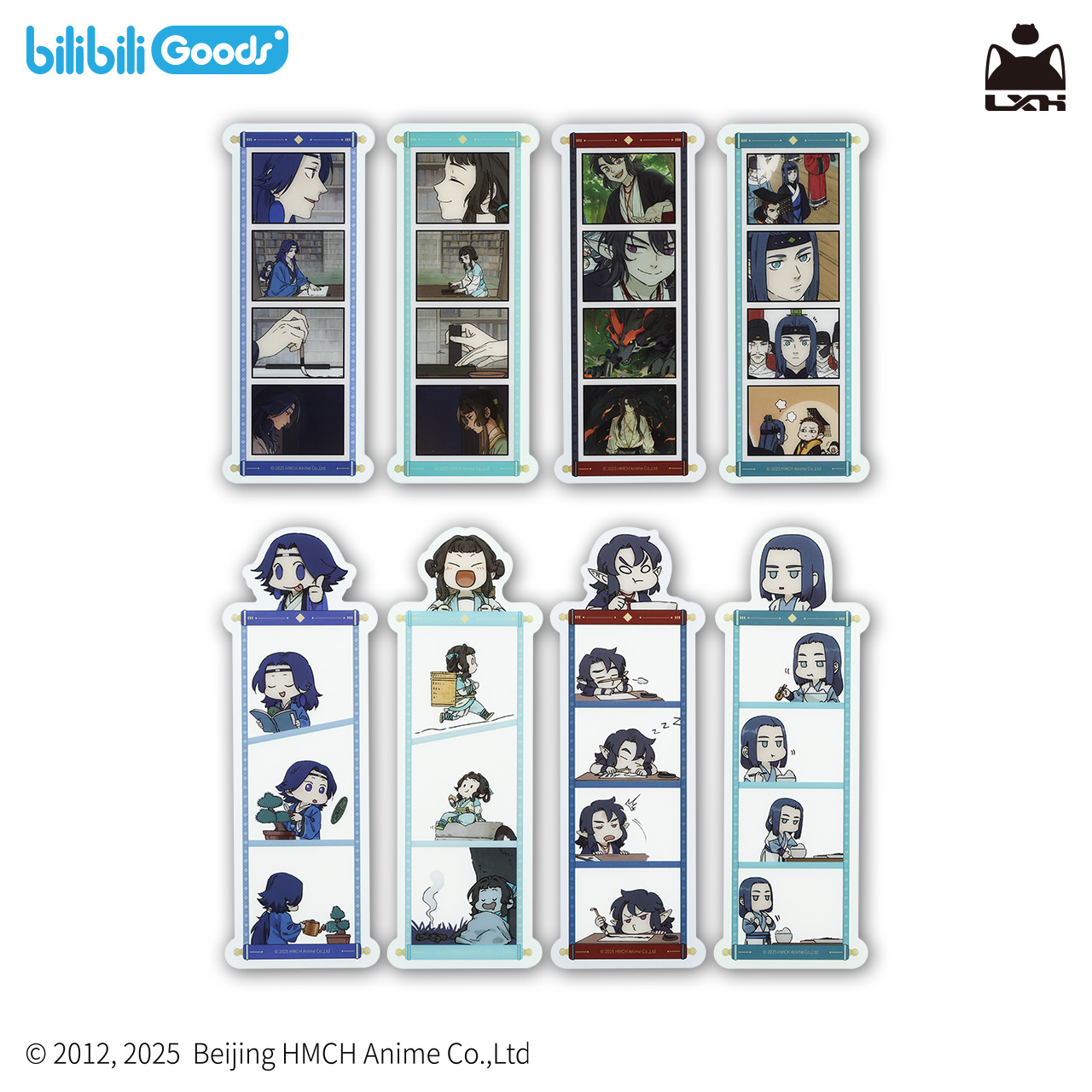 【新品预售】bilibiliGoods 罗小黑战记 《蓝溪镇》系列 漫画书签