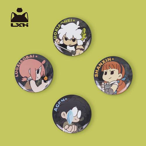 【现货】罗小黑众生之门马口铁徽章挂件官方正品动漫周边