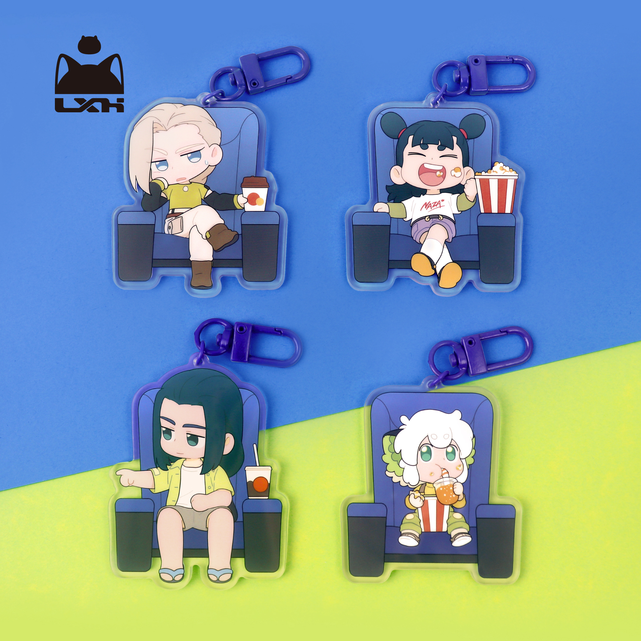【新品预售】罗小黑战记电影2官方正版周边一起看电影挂件