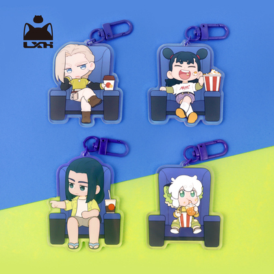 【新品现货】罗小黑战记电影2官方正版周边一起看电影挂件