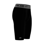 NICEID 训练高弹速干压缩裤 NICE篮球运动健身五分紧身裤 男打底裤