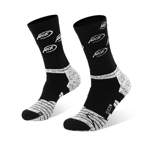 NICEID高帮舒适包裹篮球袜