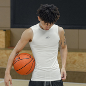 NICEID NICE紧身衣男训练背心球运动健身无袖 高弹透气速干背心